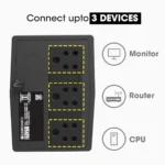 ZEBRONICS U735 UPS 600VA\360W - Image 2