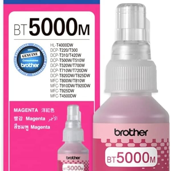 BROTHER INK BOTTLE BTC5000M MAGENTA