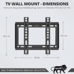 14"-42" FIXED WALL MOUNT - Image 2