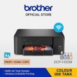 BROTHER PRINTER DCP T430W WIRELESS