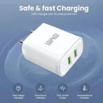 NAYRA DUAL USB CHARGER N-CH888 - Image 2
