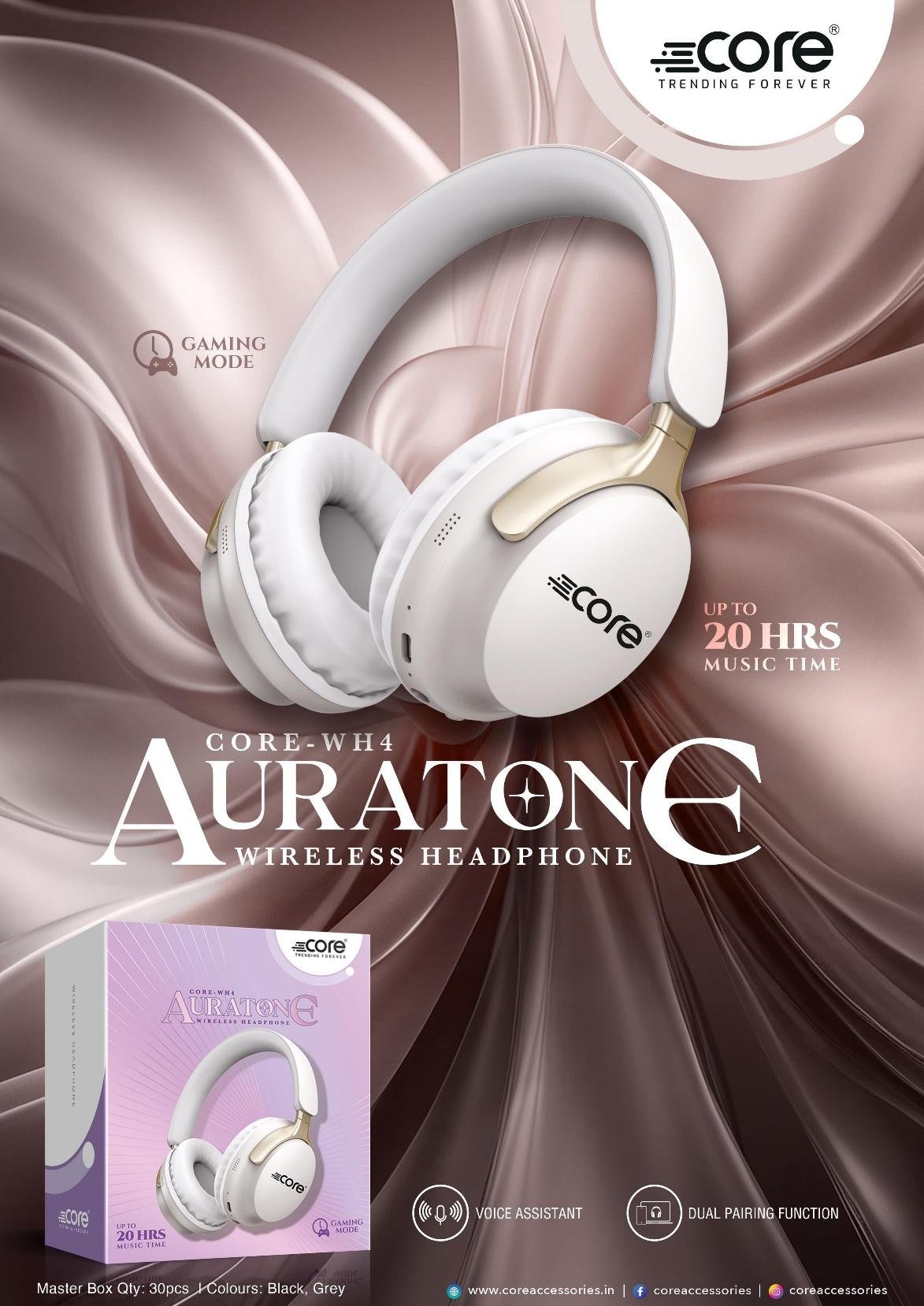 WH-4 AURATONE Core - WH-4 AURATONE Headphone - Image 1