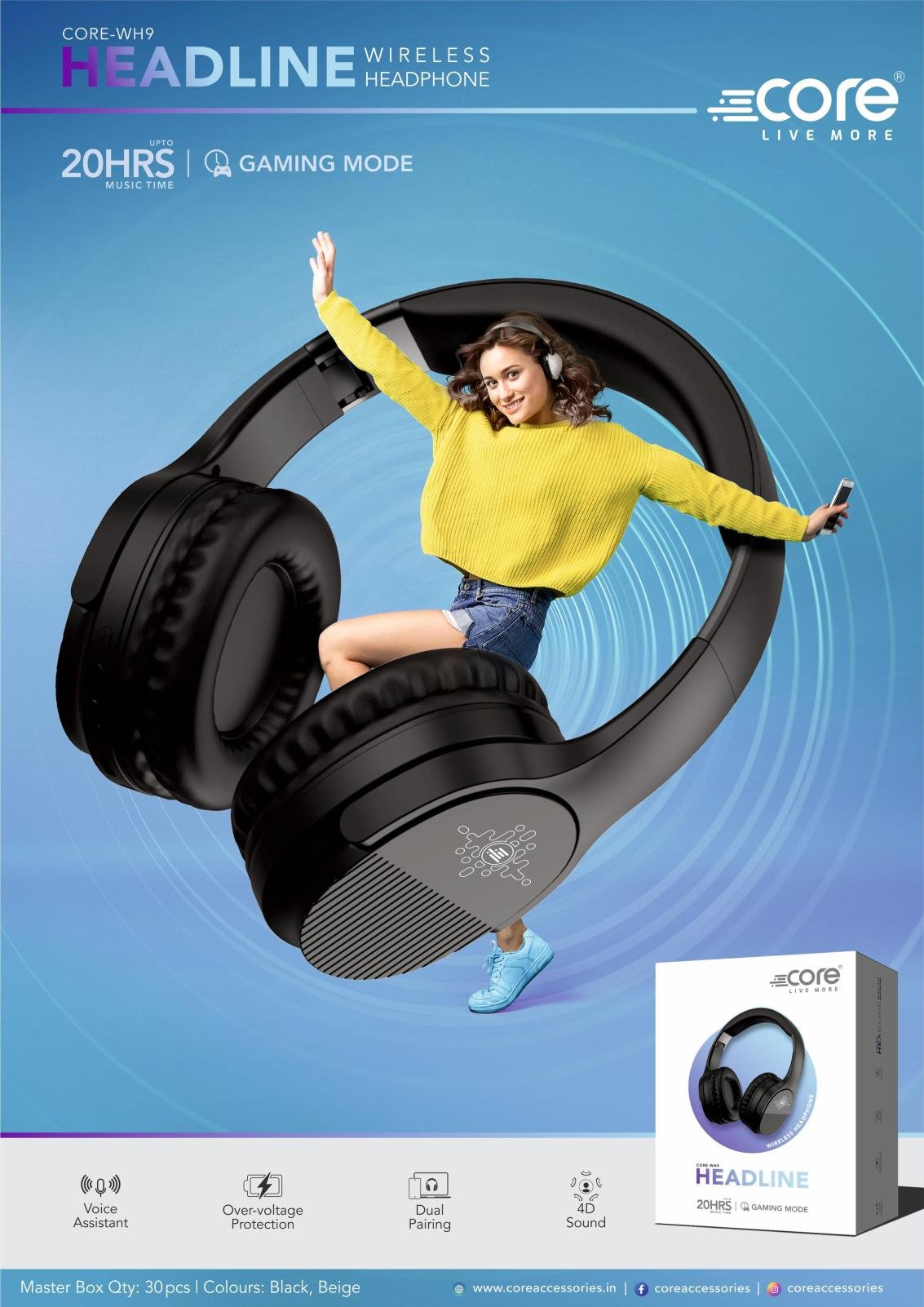 WH-9 HEADLINE Core - WH-9 HEADLINE Headphone - Image 1